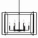 Tribeca Nine Light Chandelier in Matte Black (62|6070-9 BLK-BLK)