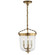 Merchant Three Light Lantern in Hand-Rubbed Antique Brass (268|TOB 5030HAB)