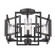Marco Four Light Flush Mount in Matte Black (62|6068-FM BLK)
