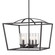Mercer Five Light Chandelier in Matte Black (62|4309-5 BLK-BLK-SD)