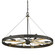 Vaughn Six Light Pendant in Natural Black (62|3866-L NB-AB)