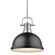 Duncan PW One Light Pendant in Pewter (62|3604-L PW-BLK)