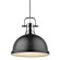 Duncan CH One Light Pendant in Chrome (62|3604-L CH-BLK)