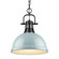 Duncan One Light Pendant in Matte Black (62|3602-L BLK-SF)
