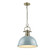 Duncan AB One Light Pendant in Aged Brass (62|3602-L AB-SF)