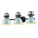 Duncan BCB Three Light Bath Vanity in Matte Black (62|3602-BA3 BLK-SF)