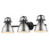 Duncan BCB Three Light Bath Vanity in Matte Black (62|3602-BA3 BLK-PW)