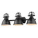 Duncan BCB Three Light Bath Vanity in Matte Black (62|3602-BA3 BLK-BLK)