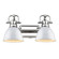 Duncan Two Light Bath Vanity in Chrome (62|3602-BA2 CH-WH)