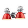 Duncan Two Light Vanity in Chrome (62|3602-BA2 CH-RD)