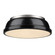 Duncan PW Two Light Flush Mount in Pewter (62|3602-14 PW-BK)