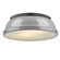 Duncan Two Light Flush Mount in Matte Black (62|3602-14 BLK-GY)