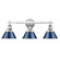 Orwell Three Light Bath Vanity in Chrome (62|3306-BA3 CH-NVY)