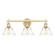 Orwell Three Light Bath Vanity in Brushed Champagne Bronze (62|3306-BA3 BCB-CLR)