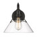 Orwell One Light Wall Sconce in Matte Black (62|3306-1W BLK-CLR)
