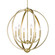 Colson Six Light Chandelier in Olympic Gold (62|3167-6 OG)