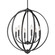 Colson Six Light Chandelier in Matte Black (62|3167-6 BLK)