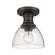 Hines One Light Semi-Flush Mount in Rubbed Bronze (62|3118-SF RBZ-SD)