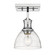 Hines One Light Semi-Flush Mount in Chrome (62|3118-1SF CH-SD)