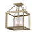 Smyth Three Light Semi-Flush Mount in White Gold (62|2073-SF WG-CLR)
