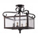 Valencia Four Light Semi-Flush Mount in Fired Bronze (62|2049-SF FB)