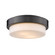 Morgon Two Light Flush Mount in Matte Black (62|1270-11 BLK)