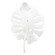Aruba One Light Wall Sconce in Textured White Plaster (62|1103-1W TWP)