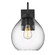Ariella One Light Outdoor Wall Sconce in Natural Black (62|1094-OWM NB-HCG)