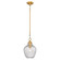 Adeline One Light Pendant in Modern Brushed Gold (62|1088-M MBG-CLR)