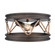 Chatham Two Light Flush Mount in Gunmetal Bronze (62|1048-FM GMT)