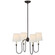Vendome Four Light Chandelier in Bronze (268|TOB 5007BZ-L)