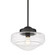 Ingalls One Light Pendant in Matte Black (62|0508-M BLK-CLR)