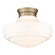 Ingalls One Light Semi-Flush Mount in Modern Brass (62|0508-LSF MBS-VMG)