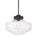 Ingalls One Light Pendant in Matte Black (62|0508-L BLK-CLR)
