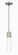Light Rain One Light Mini Pendant in Brushed Nickel (42|P971-084)