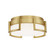 Bezel Set LED Flush Mount in Honey Gold (42|P953-1-248-L)