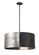 Noho by Robin Baron Four Light Pendant in Brushed Nickel With Sand Coal Highlights (42|P5533-420)