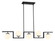 Alluria ll Five Light Island Pendant in Polished Nickel And Coal (42|P5425-572)