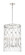 Charming Five Light Pendant in Polished Nickel (42|P5385-613)
