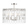Charming Four Light Convertible Semi Flush / Pendant in Polished Nickel (42|P5384-613)