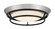 Beam Me Up! LED Flush Mount in Brushed Nickel and Coal Highlights (42|P5372-691-L)