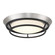 Beam Me Up! LED Flush Mount in Brushed Nickel and Coal Highlights (42|P5372-691-L)