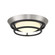Beam Me Up! LED Flush Mount in Brushed Nickel and Coal Highlights (42|P5371-691-L)