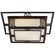 Enrique Two Light Flush Mount in Aged Iron (268|TOB 4220AI)
