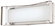 Crystal Clear LED Bath in Polished Nickel (42|P1183-613-L)