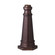 Outdoor Post Base Post Mount Base in Patina Bronze (1|POSTBASE-PTBZ)