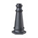 Outdoor Post Base Postbase in Black (1|POSTBASE BK)