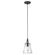 Loras One Light Pendant in Dark Weathered Iron (1|P1449DWI)