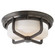 Milton Two Light Flush Mount in Bronze (268|TOB 4013BZ-WG)