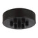 Multi-Port Canopies Seven Light Multi-Port Canopy with Swag Hooks in Oil Rubbed Bronze (1|MPC07ORB)